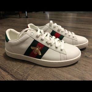 Men’s Gucci Ace embroidered sneaker sz 7.5-8